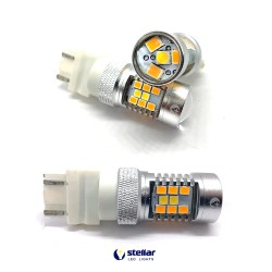 LED автолампа 4G28 STELLAR цоколь P27/7W/3157 двухцветный (1 шт.)