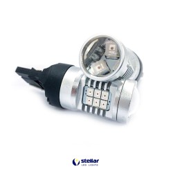 LED автолампа 4G21 STELLAR цоколь W21W/7440 красный (1 шт.) 