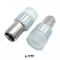 LED автолампа D60 STELLAR цоколь P21W/5W/1157 CAN BUS красный (1 шт.)  