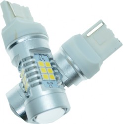 LED автолампа 4G21 STELLAR цоколь W21/5W/7443 белый (1 шт.)  