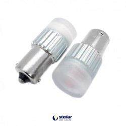 LED автолампа D60 STELLAR цоколь P21W/1156 CAN BUS красный (1 шт.)  