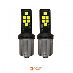 LED автолампа C6 ceramic цоколь P21W/1156 Белый (1 шт.)